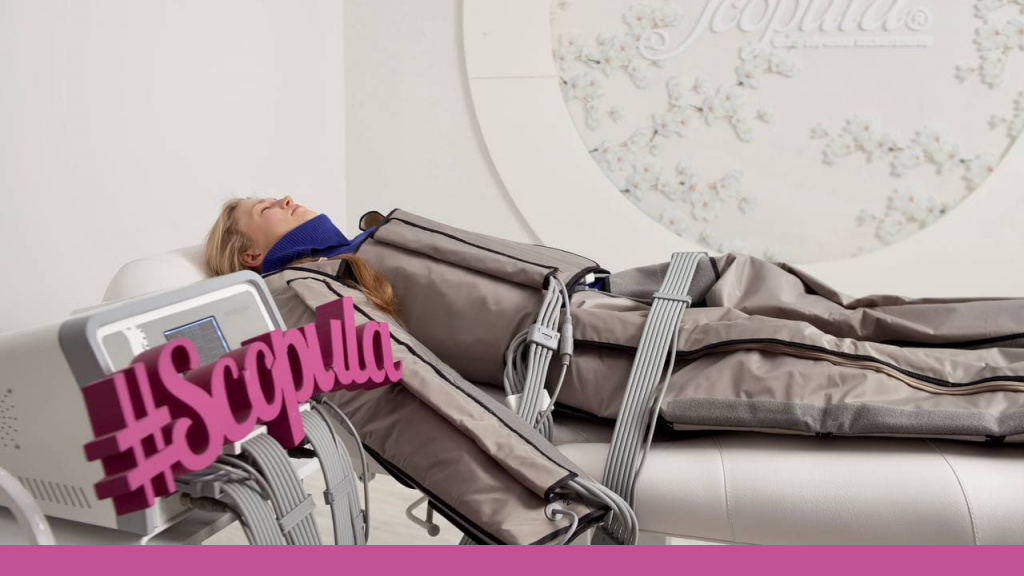 Прессотерапия 36 камер, ИК прогрев и миостимуляция MAHINGA